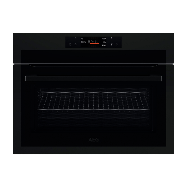 AEG 8000-serien BFB8000QT kompaktovn, mat sort