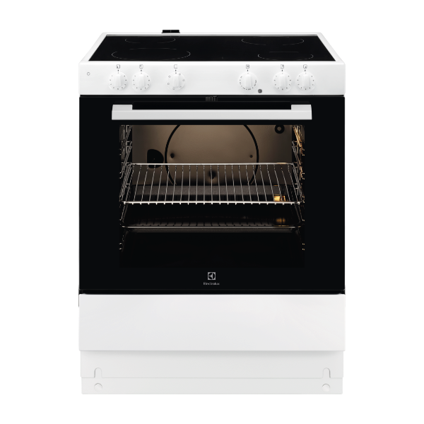 Electrolux 300-serien LKC70000SW keramisk komfur, 400V